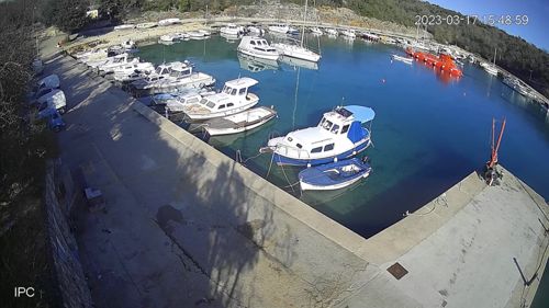 Port St. Fuska, Krk, Croatia