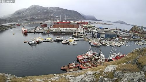 Nuuk Inner Port Live Webcam Greenland Denmark