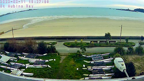 Debilidad menor Interpretar Live Panorama Guest House Webcam St Aubin's Bay, Jersey