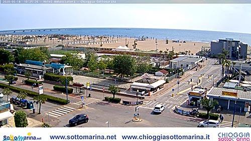 Sottomarina Beach webcam