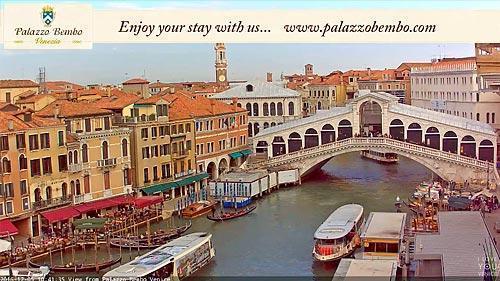 Cam view to the Ponte di Rialto