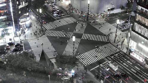 Sukiyabashi Crossing, Ginza