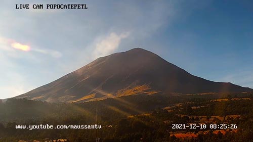 Live Webcam view Volcano, Mexico