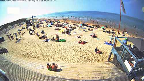 Renesse aan Zee Beach Cam