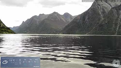 Norway webcam andalsnes Åndalsnes Cruise