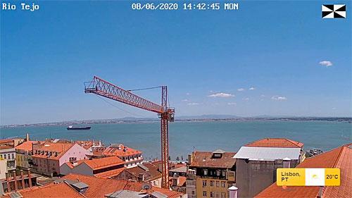 Lisbon Old Town webcam