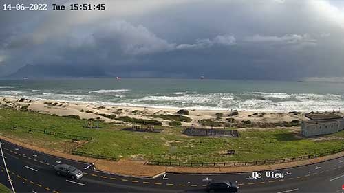 Bloubergstrand Beach Cam, Cape Town