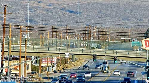 Gardner Realty Train Cam, Mojave