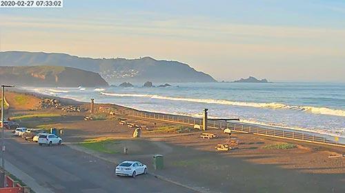 Skyline beach top cam
