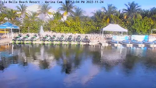 Isla Bella Resort Marina Webcam, Marathon, FL, USA