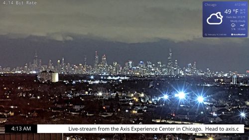 Chicago Skyline Cam, IL
