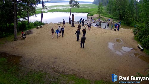 Mississippi River Headwaters Webcam, Itasca State Park, MN, USA