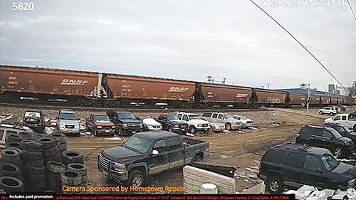 Perham Railroad East Cam, MN