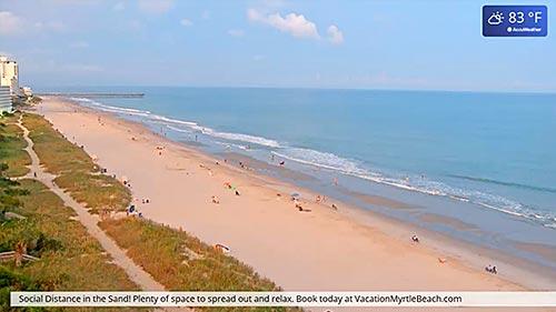 Live Webcam Myrtle Beach Resort South