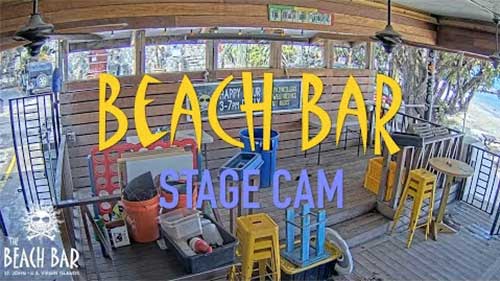 Beach Bar St. John Stage Cam
